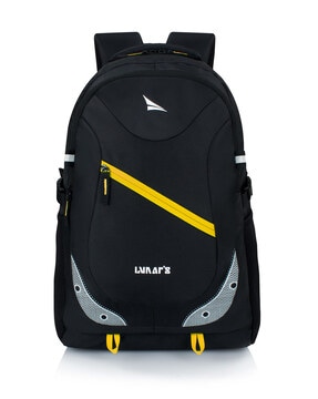 Buy Black & Yellow Backpacks for Men by Lunar's Online