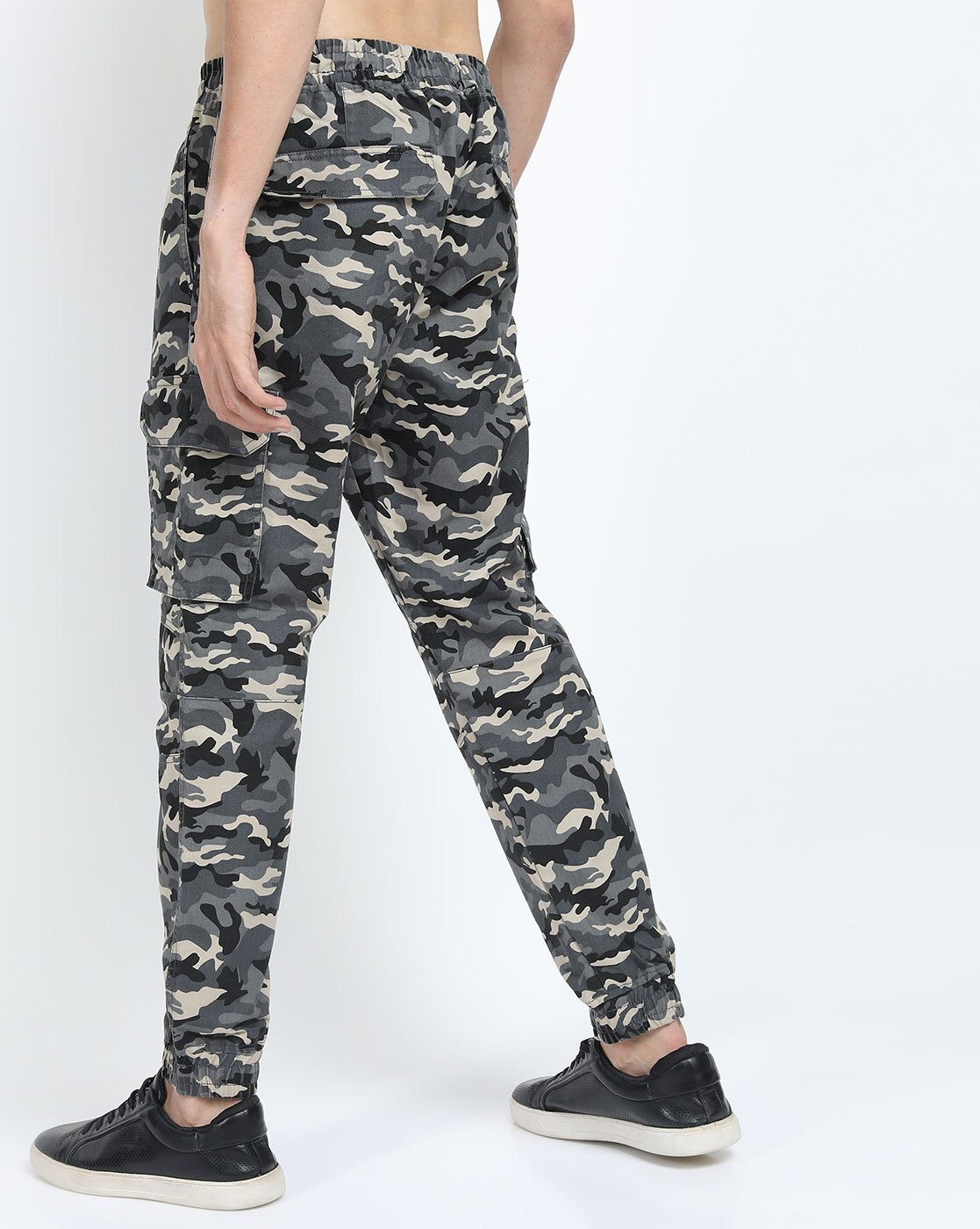 Bershka  Camo Cargo Pants  Slouchy  Size 6  eBay