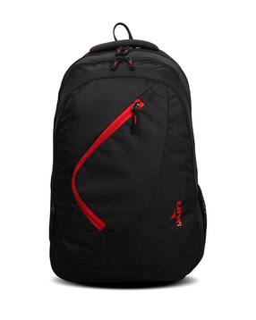 Panelled Backpack with Adjustable Straps-image-23