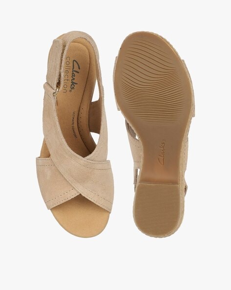 Clarks comfort sale wedges