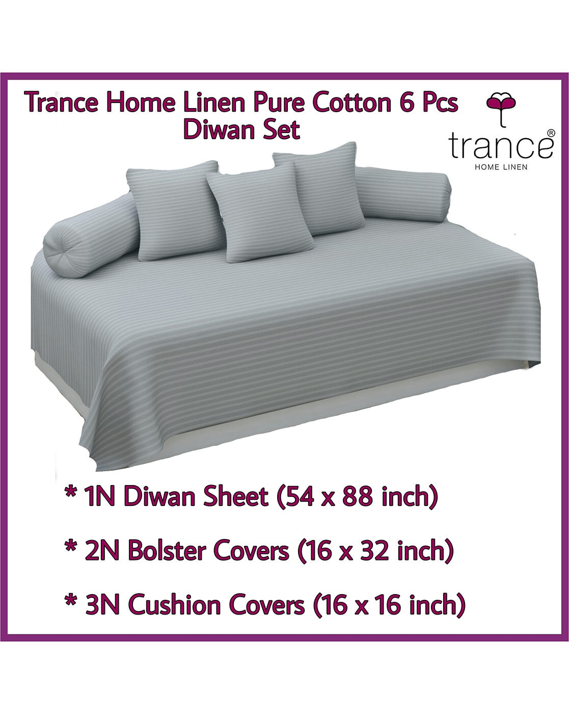 Buy Brown Bedsheets for Home & Kitchen by Trance Home Linen Online