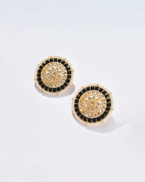 DIVINE STUD EARRINGS - Navrathan