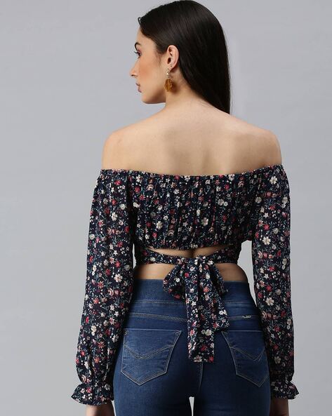 FLORAL OFF SHOULDER TOP