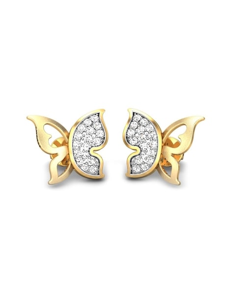 Buy Earrings For Kids  Gold  Diamond Earrings For Kids Designs  CaratLane