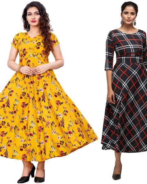 Buy Yellow Dresses \u0026 Gowns for Women by 