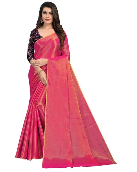 Buy OM SAI LATEST CREATION Women's Art Silk with blouse piece Saree - at  Best Price Best Indian Collection Saree - Gia Designer