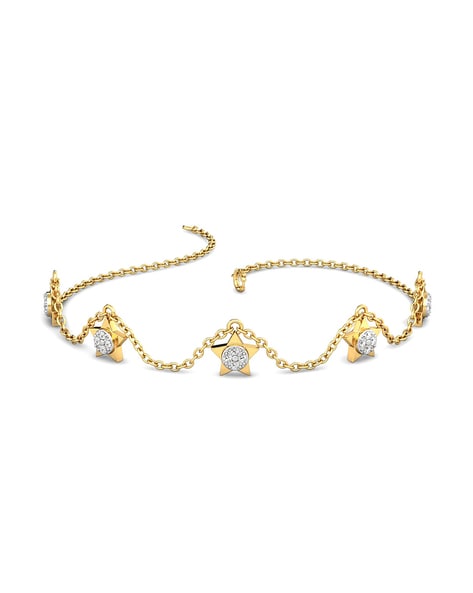 Caroli Diamond Bracelet for women under 20K - Candere by Kalyan Jewellers