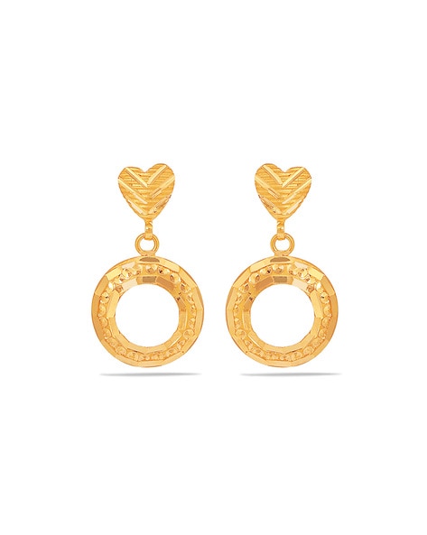 Kalyan jewellers gold earrings/jhumka designs - YouTube