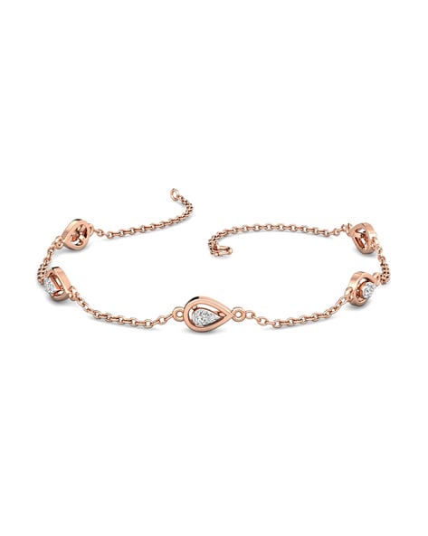 Candere by Kalyan Jewellers 18k Rose Gold BIS Hallmark & Certified Bracelet  1.78 g Online in India, Buy at Best Price from Firstcry.com - 13715298
