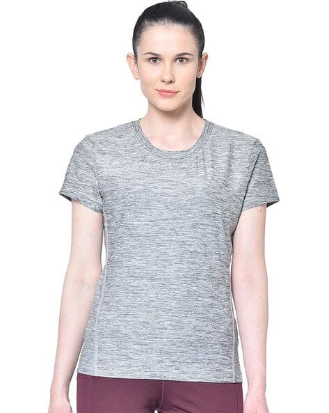 Chkokko Heathered Crew-Neck T-shirt