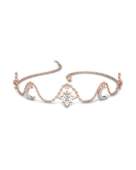 Buy CANDERE A KALYAN JEWELLERS COMPANY 14KT Gold Bracelet 2.79 G - Bracelet  Diamond for Women 26020720 | Myntra