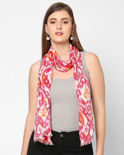 Sequin Tie & Dye Print Scarf Price in India