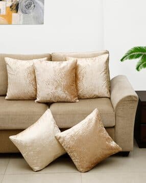 hosta homes Set of 5 Velvet Cushion Covers 16" x 16 "-picture-19