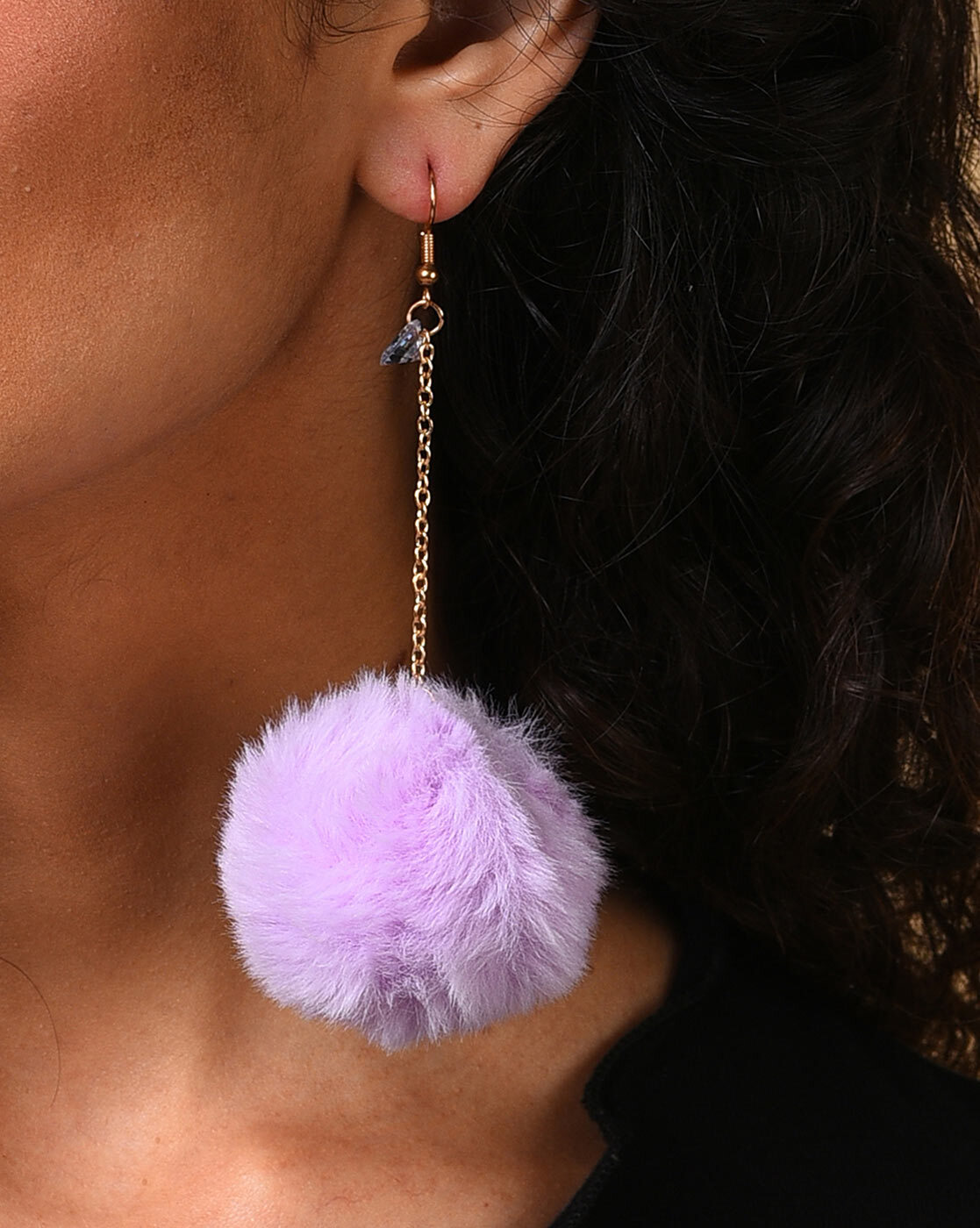 fur earrings online