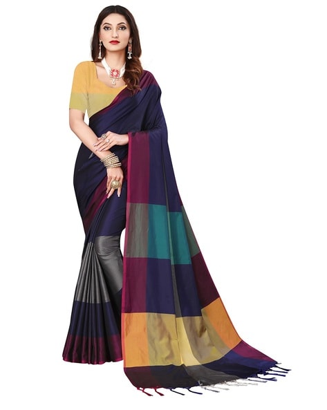 Buy vedika fashion Embellished Banarasi Silk Blend Pink Sarees Online @  Best Price In India | Flipkart.com