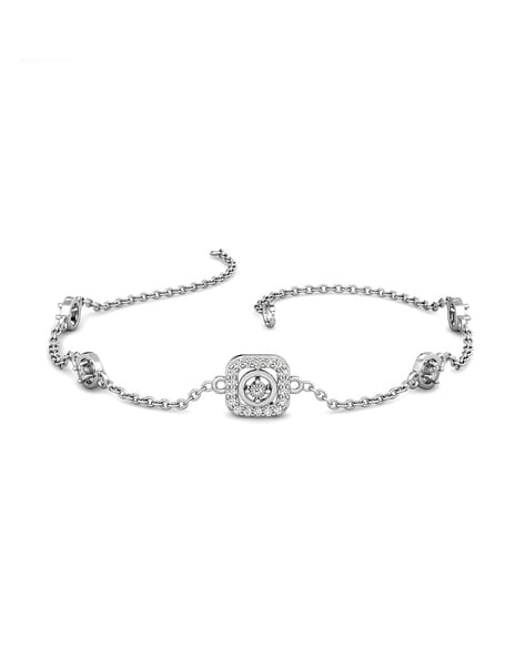 ALOR Grey Cable Triple Strand Bracelet with 18kt White Gold & Diamonds –  Luxury Designer & Fine Jewelry - ALOR