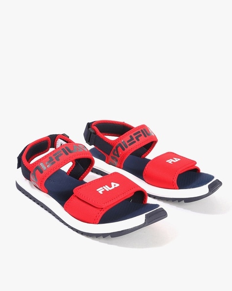 Buy Black Sports Sandals for Men by FILA Online | Ajio.com