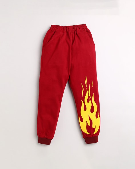 Buy Red Flame Pants Online In India  Etsy India