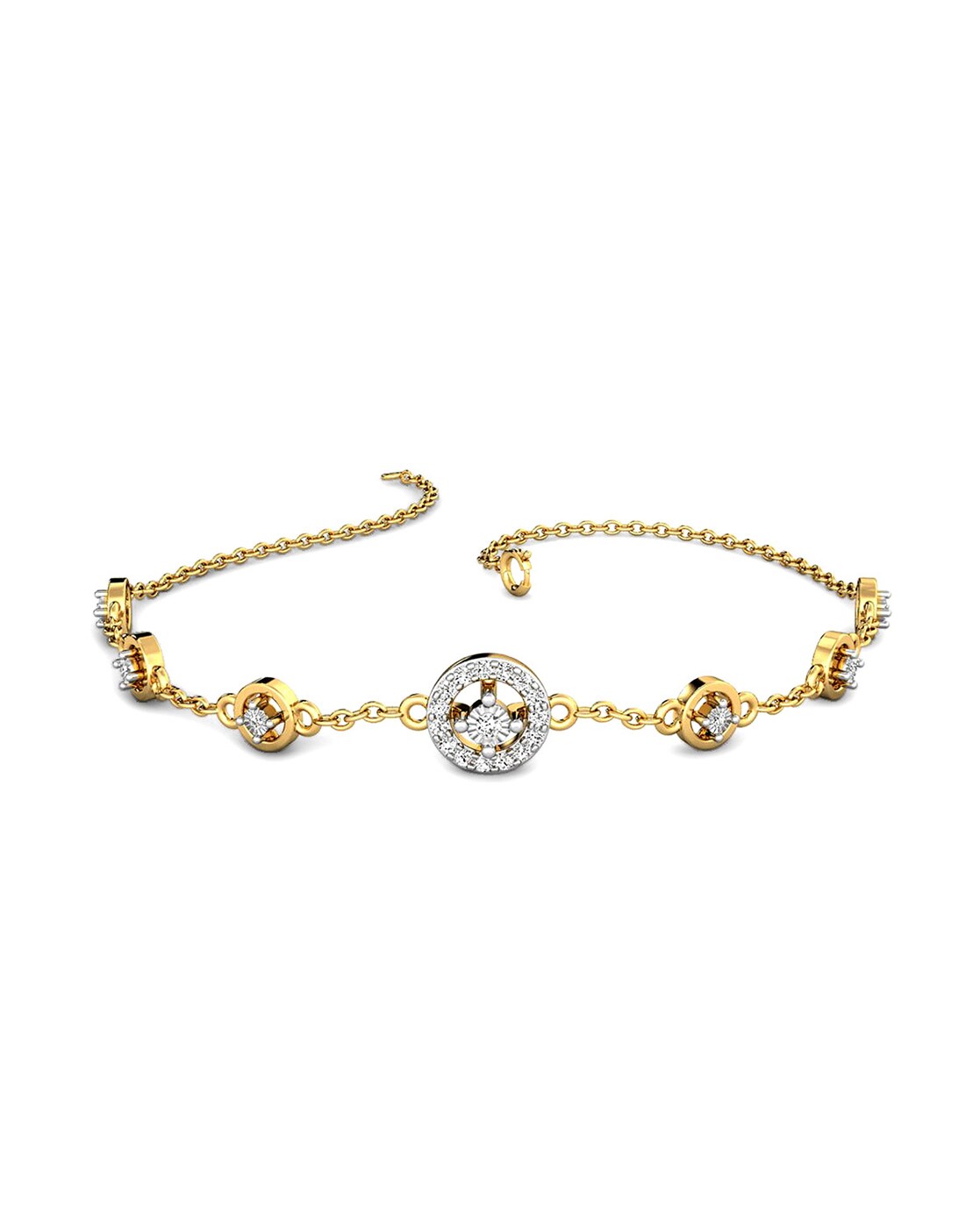 Bracelet Gold - Pavani Gold Bracelet - Candere by Kalyan Jewellers