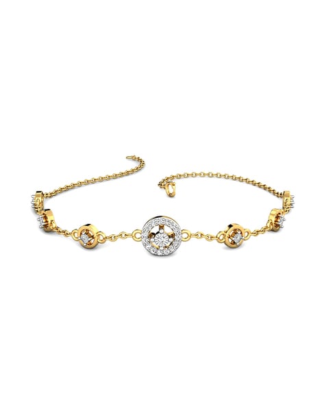 Vajrita Kyra Rajkot Gold Bracelet Online Jewellery Shopping India | Yellow  Gold 18K | Candere by Kalyan Jewellers