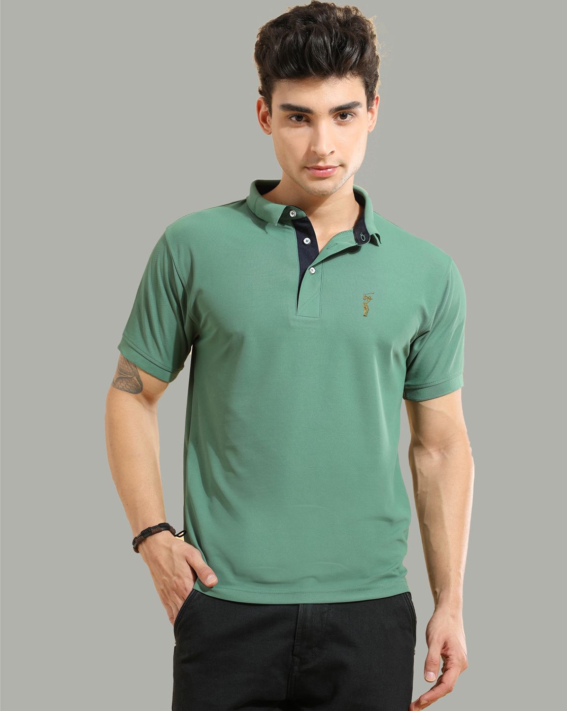 Buy Green Tshirts for Men by Stellers Online | Ajio.com