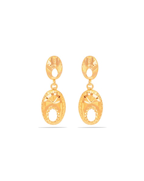 Karyme Nivara Gold Earrings Online Jewellery Shopping India | Yellow Gold  22K | Candere by Kalyan Jewellers