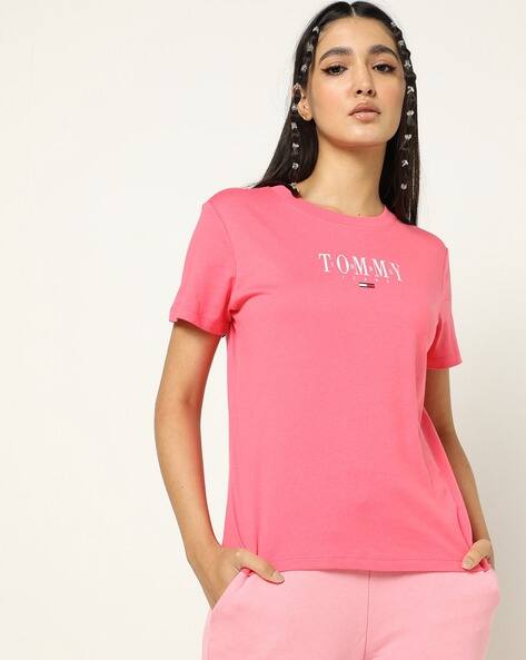 Buy Pink Tshirts for Women by TOMMY 