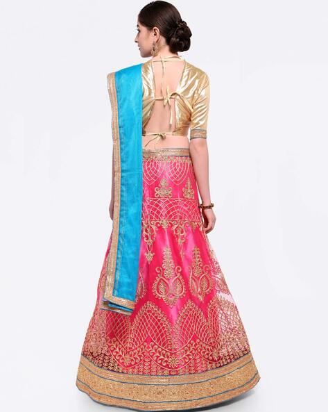 Apnisha Black Net A-line Semi Stitched Lehenga Price in India - Buy Apnisha  Black Net A-line Semi Stitched Lehenga Online at Snapdeal