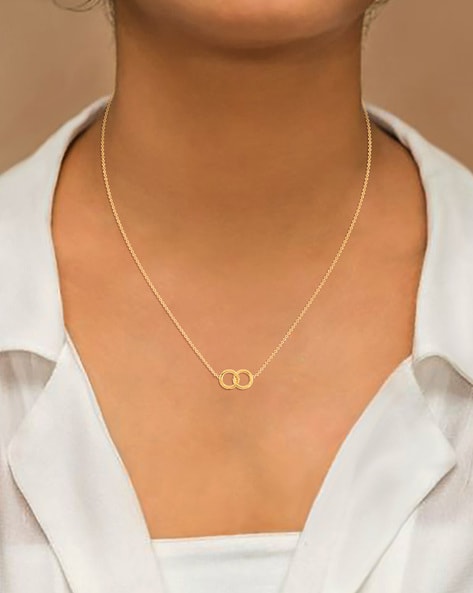 Buy Gold Necklaces & Pendants for Women by MANSIYAORANGE Online | Ajio.com