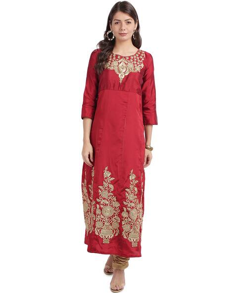 Buy Maroon Dresses \u0026 Gowns for Women by 