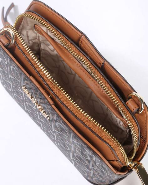 Calvin Klein Beige Sling Bag GARNET CROSSBODY Beige - Price in India |  Flipkart.com