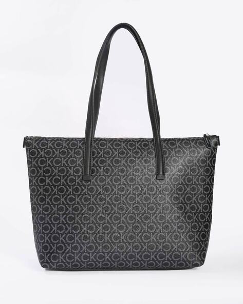 Calvin klein logo sale handbags