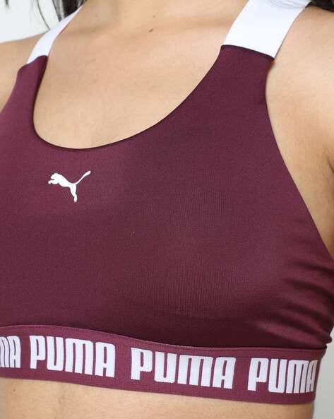 Buy Puma Mid Impact Feel It Sports Bras Women Pink online