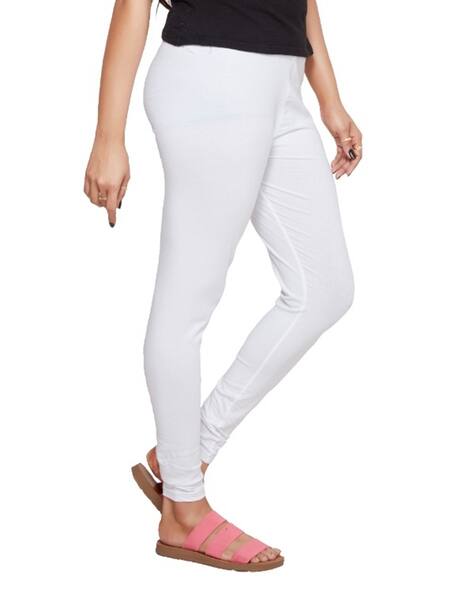 White Leggings for Women by TRUE SPIRIT 