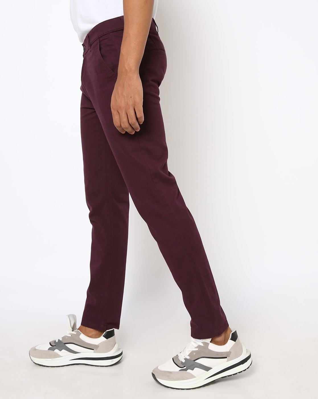 SLIM FIT FLAT FRONT DRESS PANTS, SUPER 150'S ITALIAN FABRIC | PA-200B- -  Franky Fashion