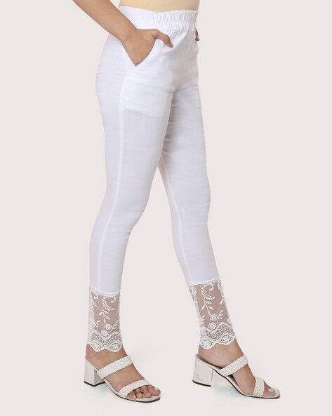 Lace Pant with Insert Pocket Price in India