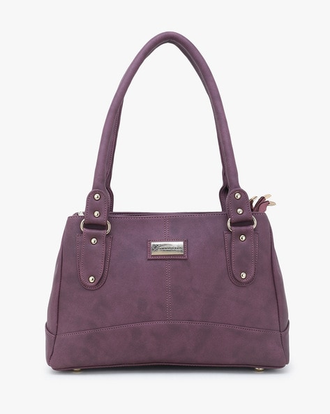 Purple handbags on discount sale