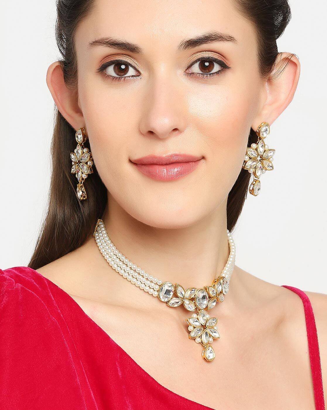 Buy Gold FashionJewellerySets for Women 