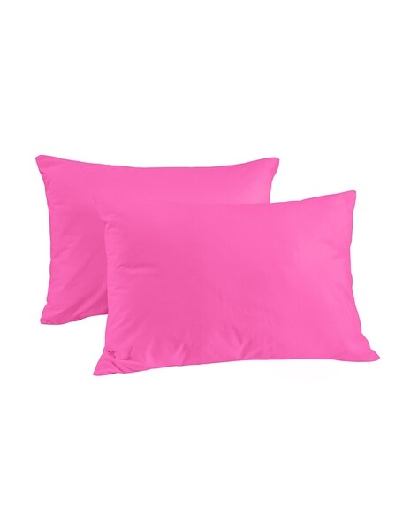 Pink King Size Cotton Plain Bedsheet, For Home at Rs 1060/set in Gurugram