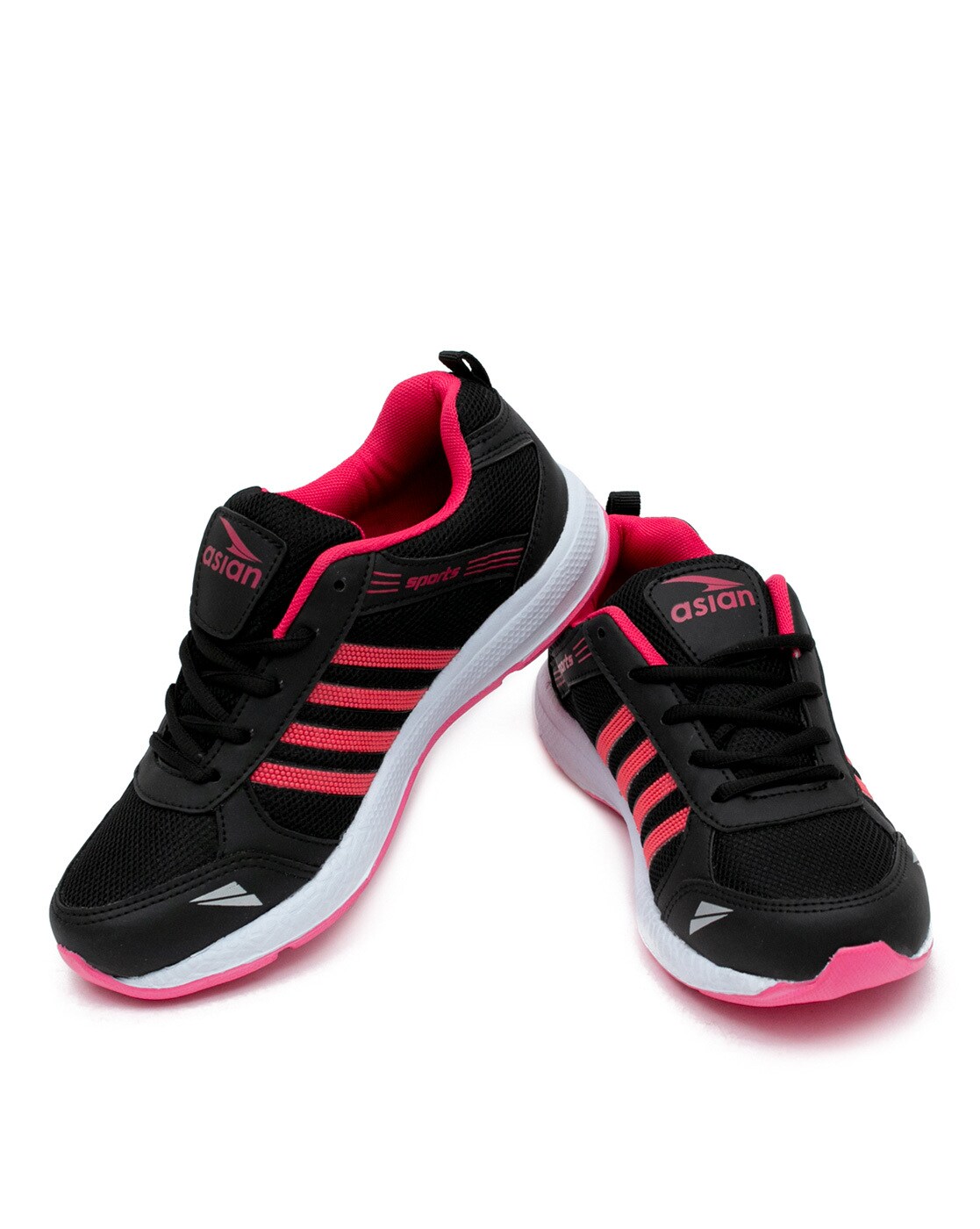 asian black sports shoes