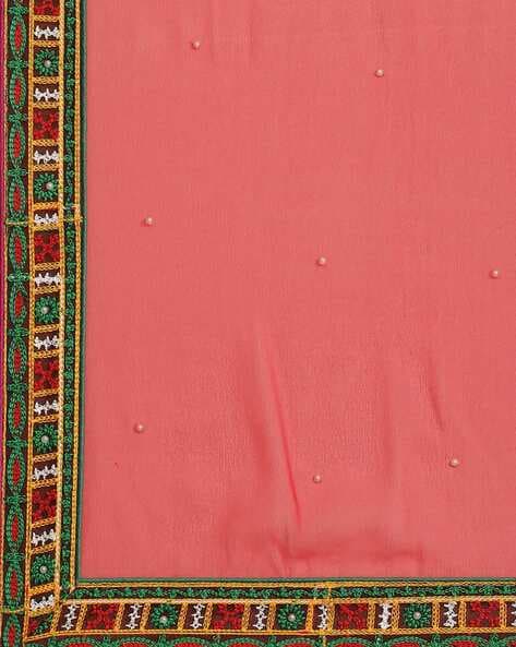 Buy Red Sarees for Women by SERONA FABRICS Online 