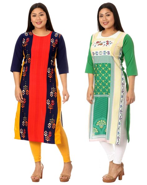floral printed Fashionable crepe Kurtis designer Unique below 200 Long  Kurta designer kurtis stylish design trendy