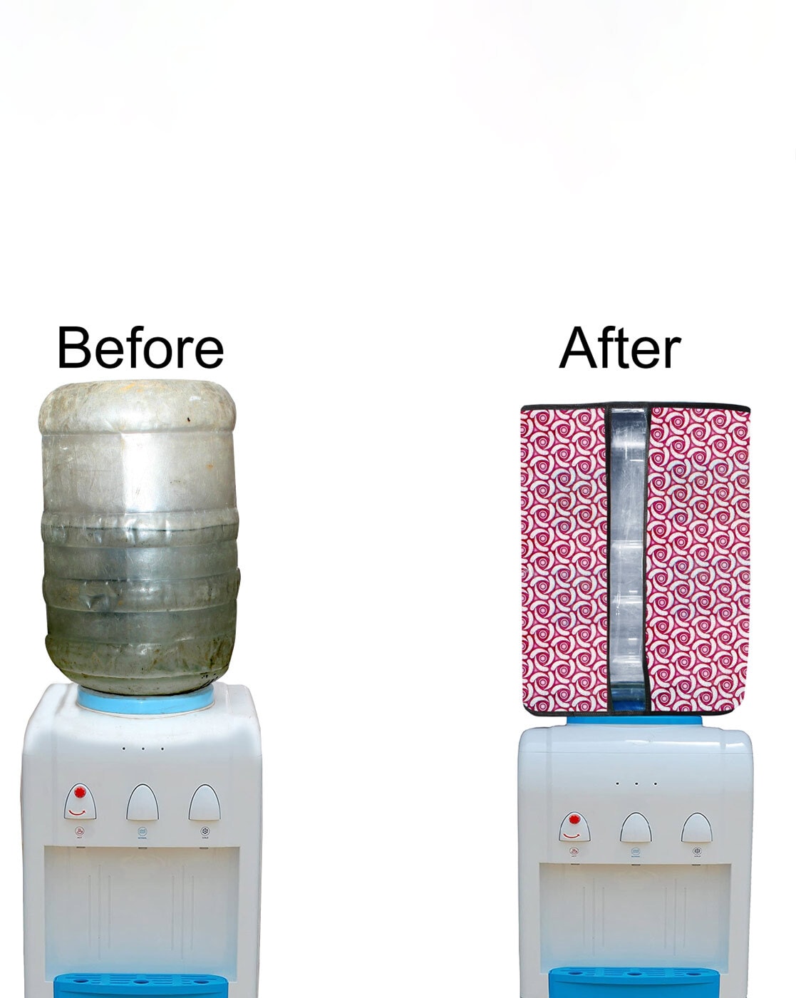 Buy Useful Polyester Printed Water Dispenser Bottle Cover - Lowest price in  India