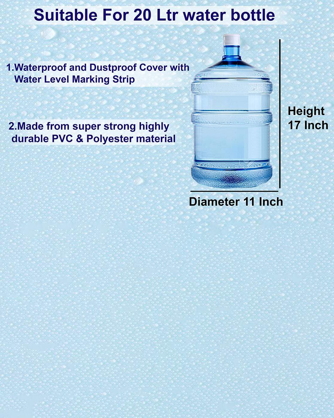 Buy Useful Polyester Printed Water Dispenser Bottle Cover - Lowest price in  India