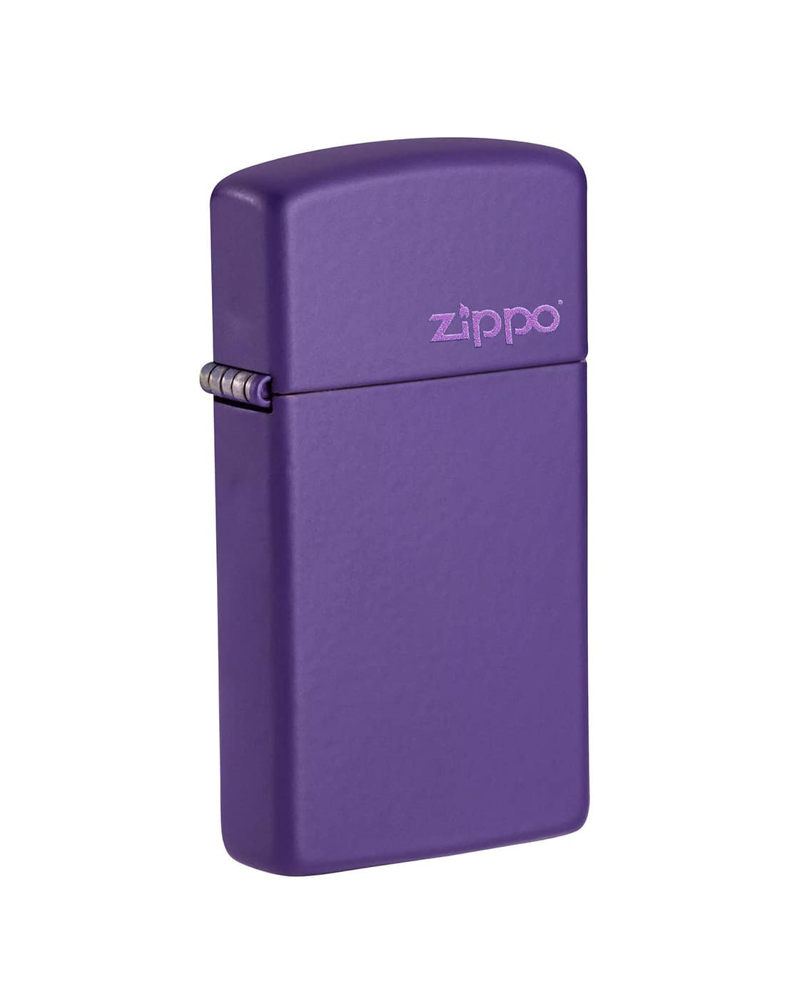 Buy ZIPPO Zippo Slim Matte Zippo Logo Windproof Pocket Lighter