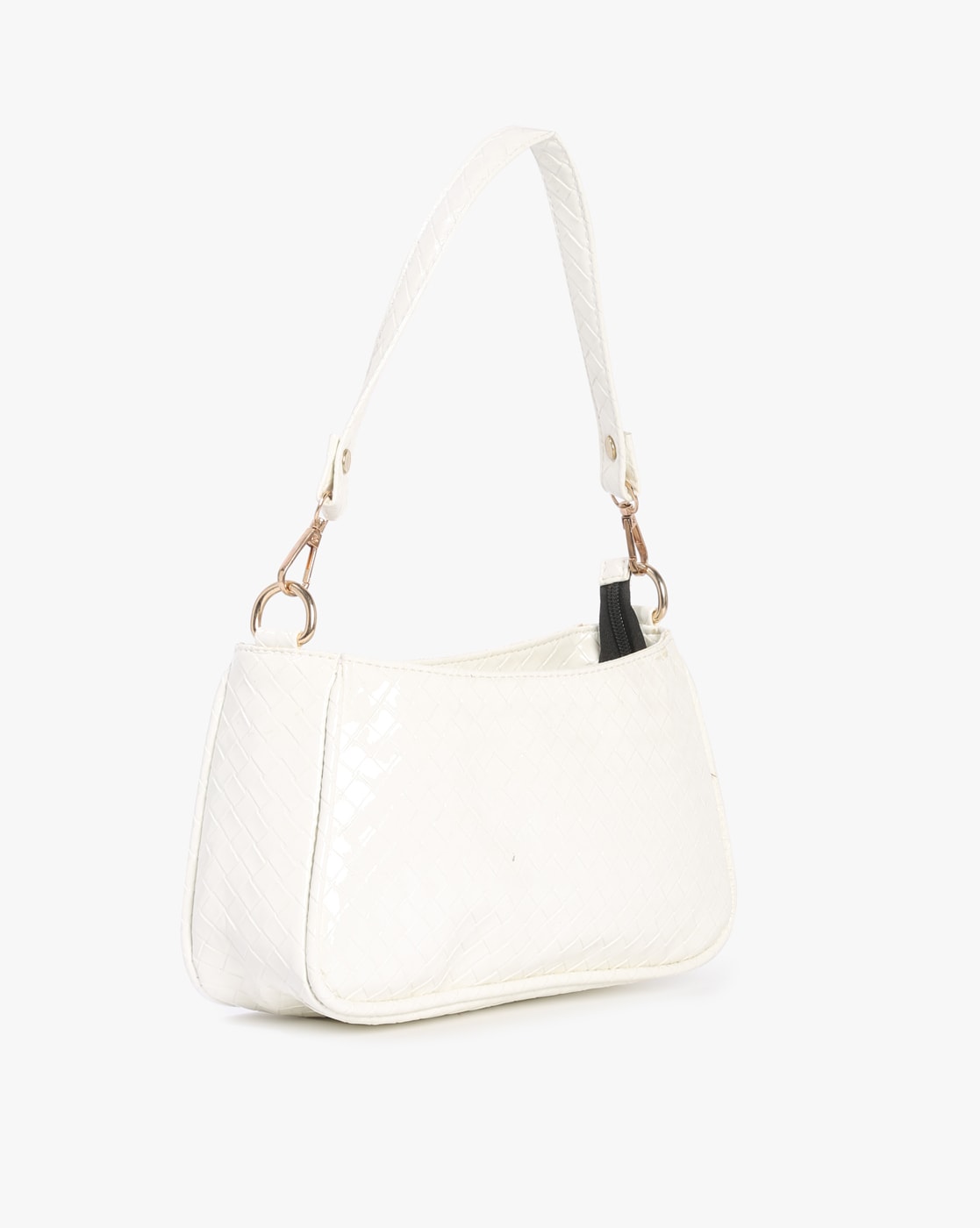 White best sale baguette bags