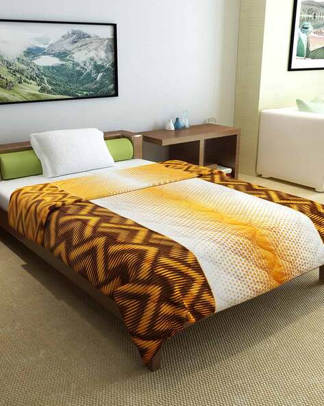 Divine Casa 120-150 Printed Quilted Single Bed Comforter