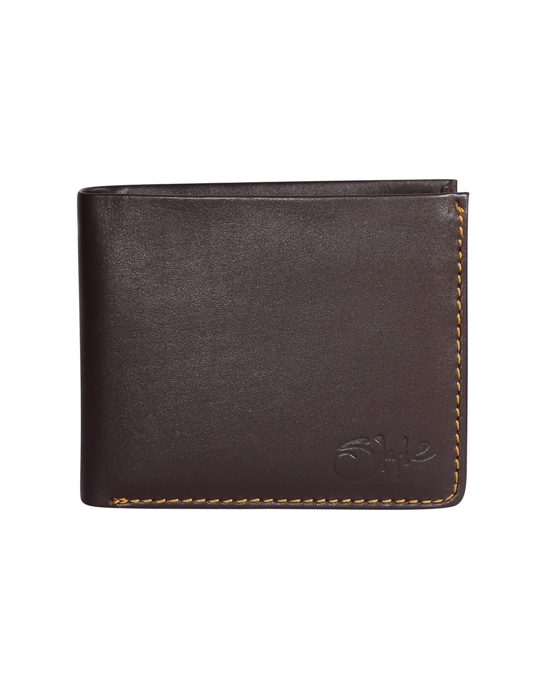 Buy Eske Luis Brown Casual Leather Zip Around Wallet for Men