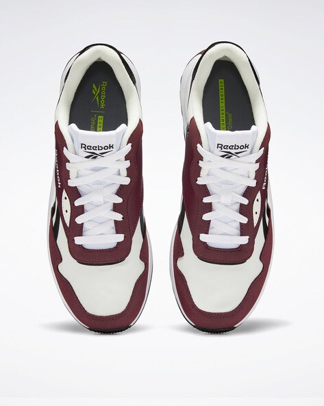 Reebok classic nylon on sale burgundy