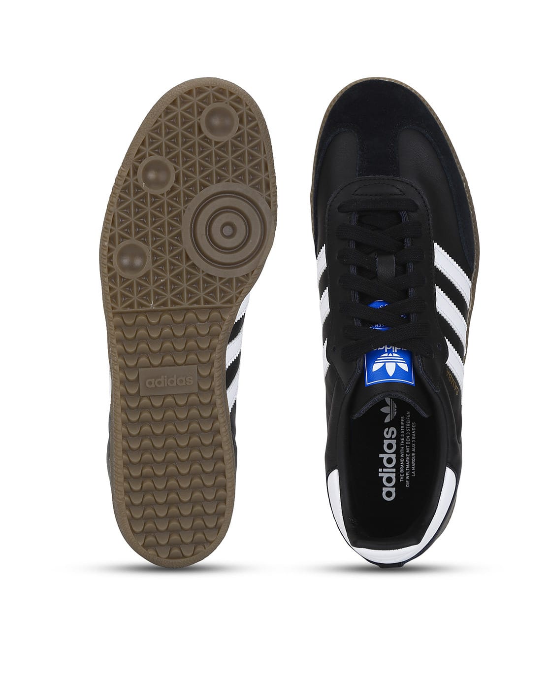 Buy Adidas Originals Samba OG Lace-Up Sneakers Black Color Men
